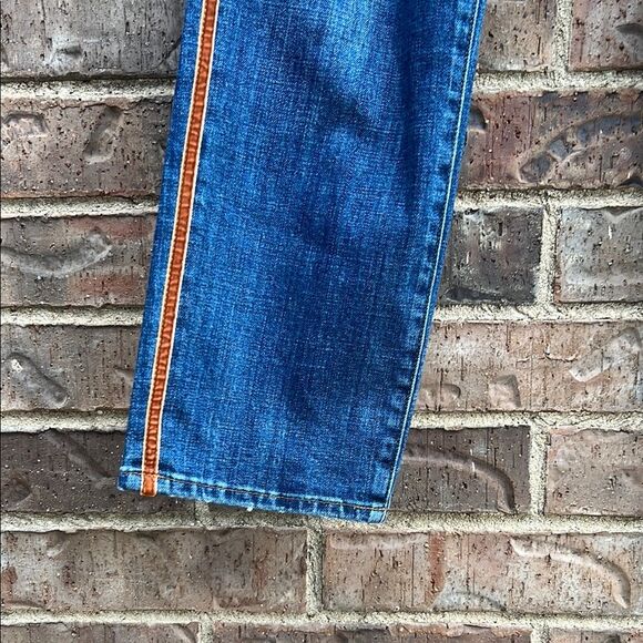 Talbots Women’s Modern Ankle Blue Straight Leg Jeans High Waist Copper Felt Fall - Picture 3 of 16